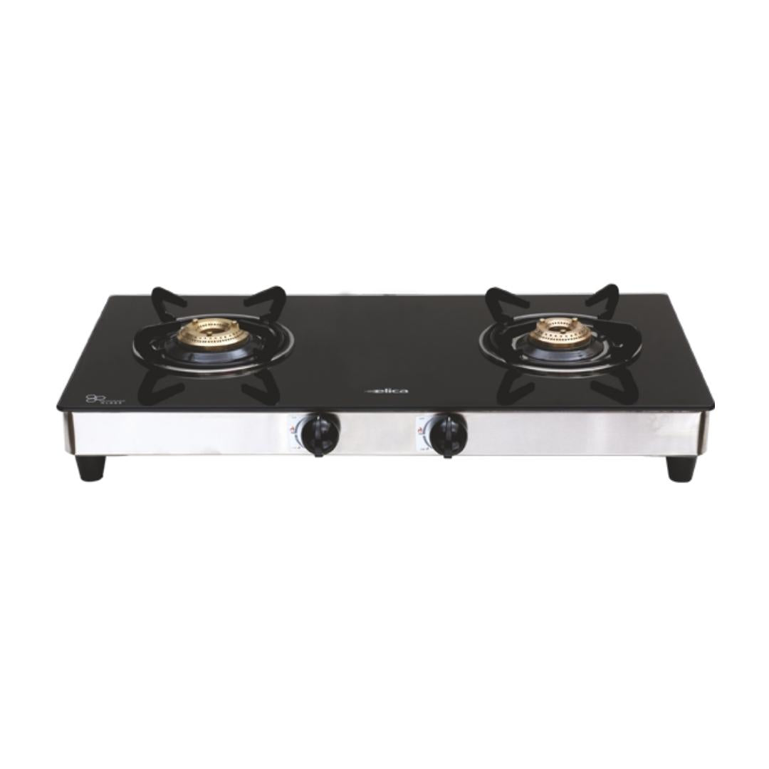 Elica 66 cm 2 Burner Cooktop VETRO SERIES 662 CT VETRO