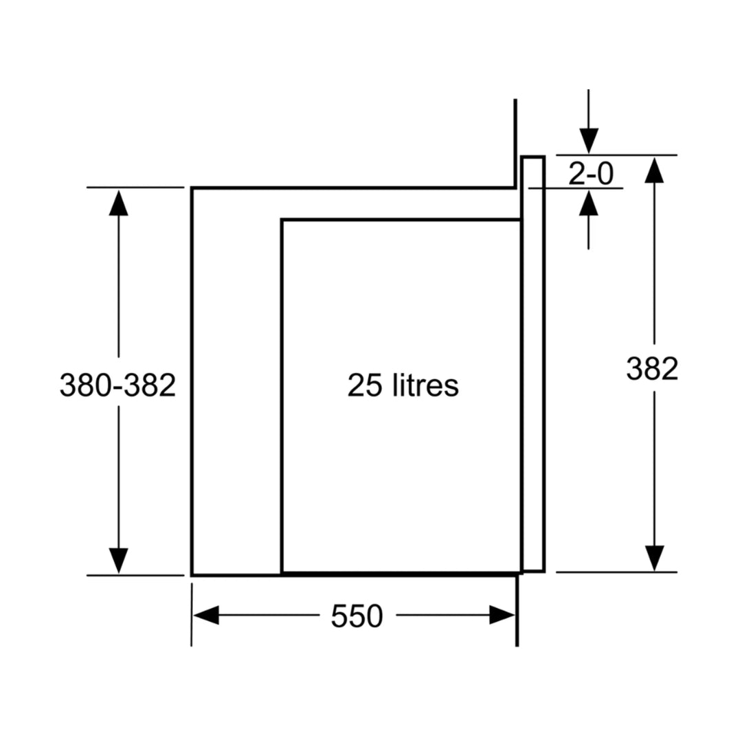Bosch Built-In Microwave Series 6 BEL553MB0I