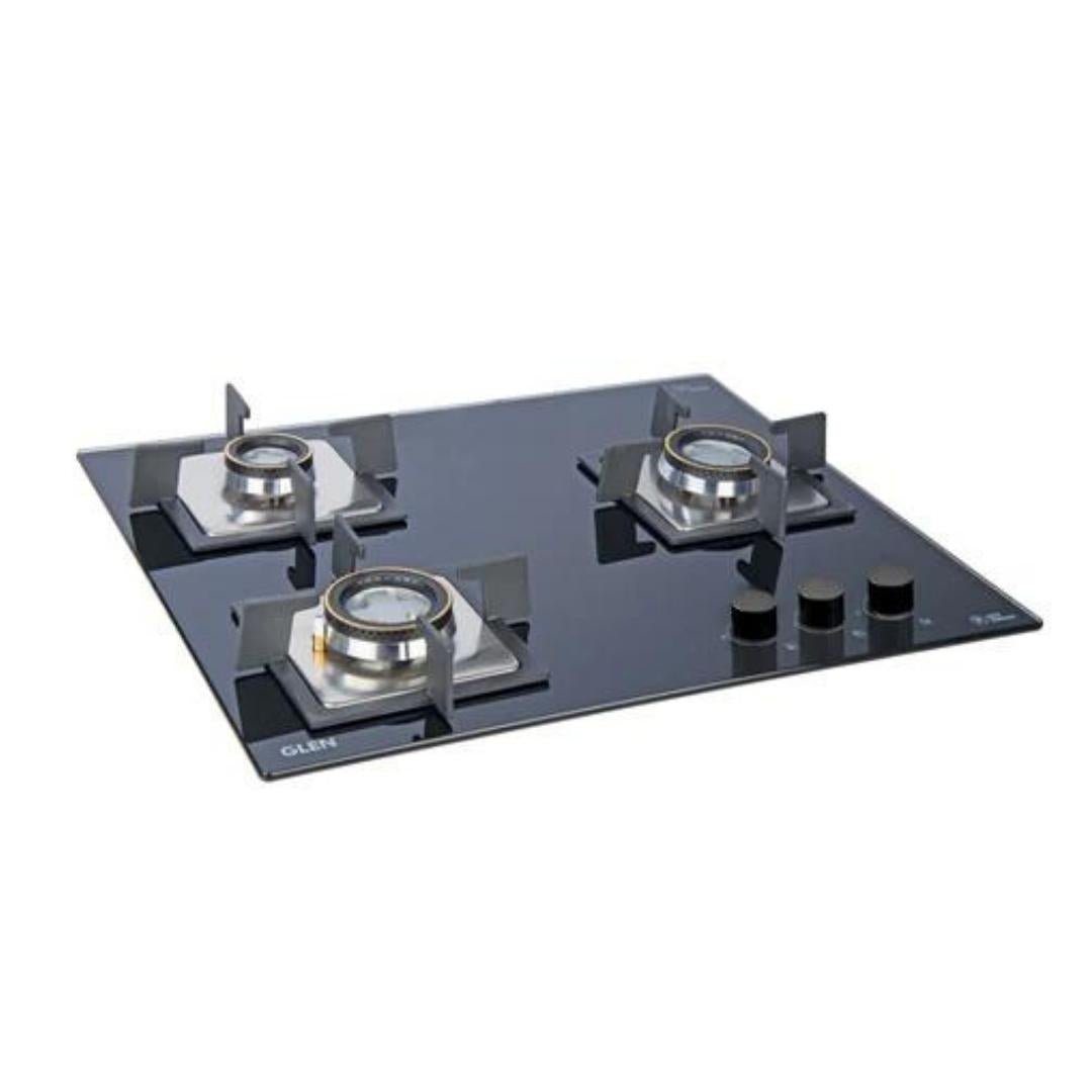 Glen 60 cm 3 Burner Hob BH 1063 SQ DB