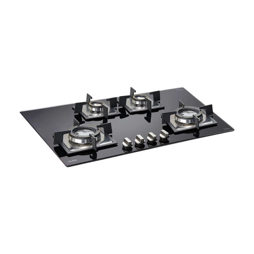 Glen 70 cm 4 Burner Hob BH 1074 SQ DB