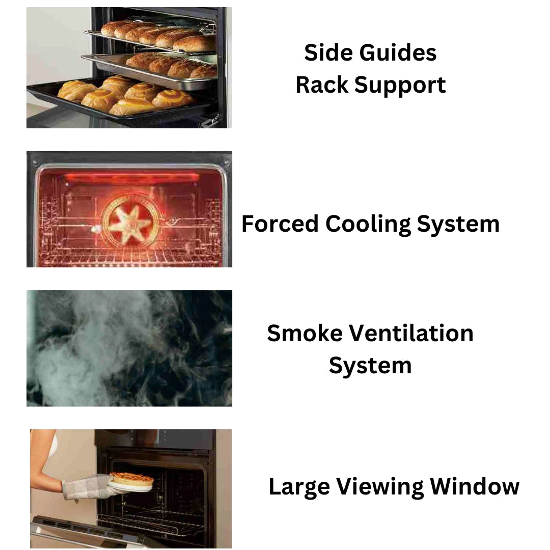 Carysil Built In Oven BIO 03 + Carysil Built-In Convection Microwave MWO 3
