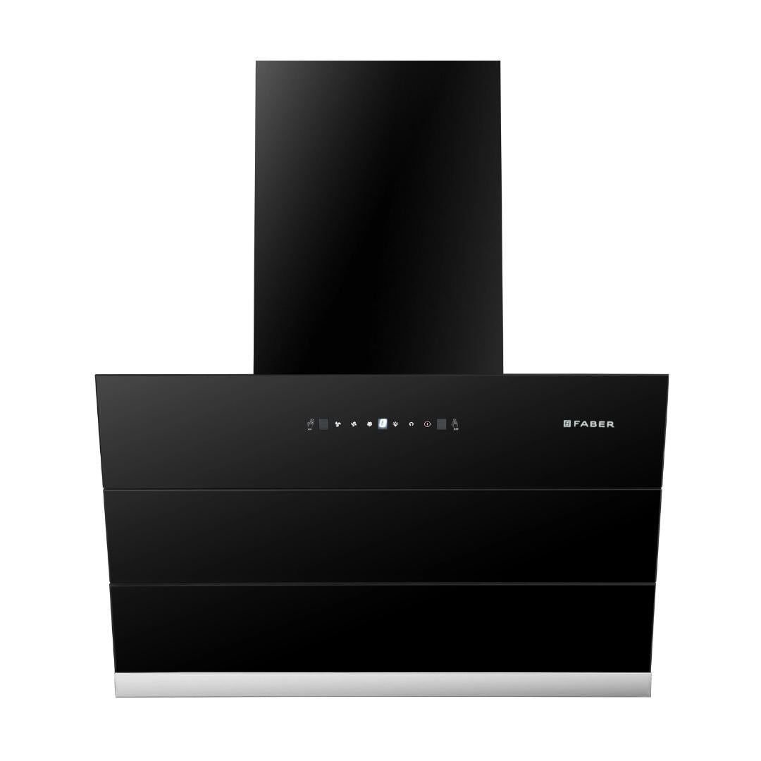 Faber 60 cm Wall Mounted Chimney BLISS FL SC AC BK 60