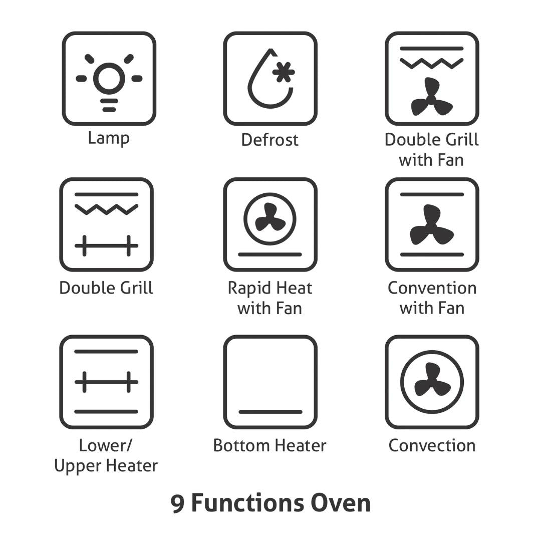 Hindware Built In Oven ROYAL CLASSIC + Hindware Built-In Microwave LORETO 25L