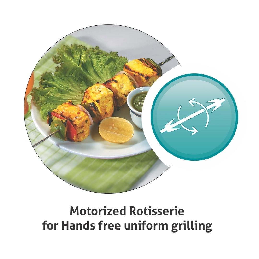 Hindware Built In Oven ROYAL CLASSIC + Hindware Built-In Microwave LORETO 25L