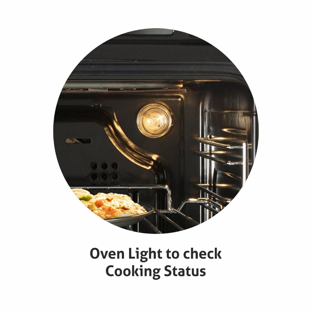 Glen Built In Oven BO 653 TOUCH MR TURBO BLACK