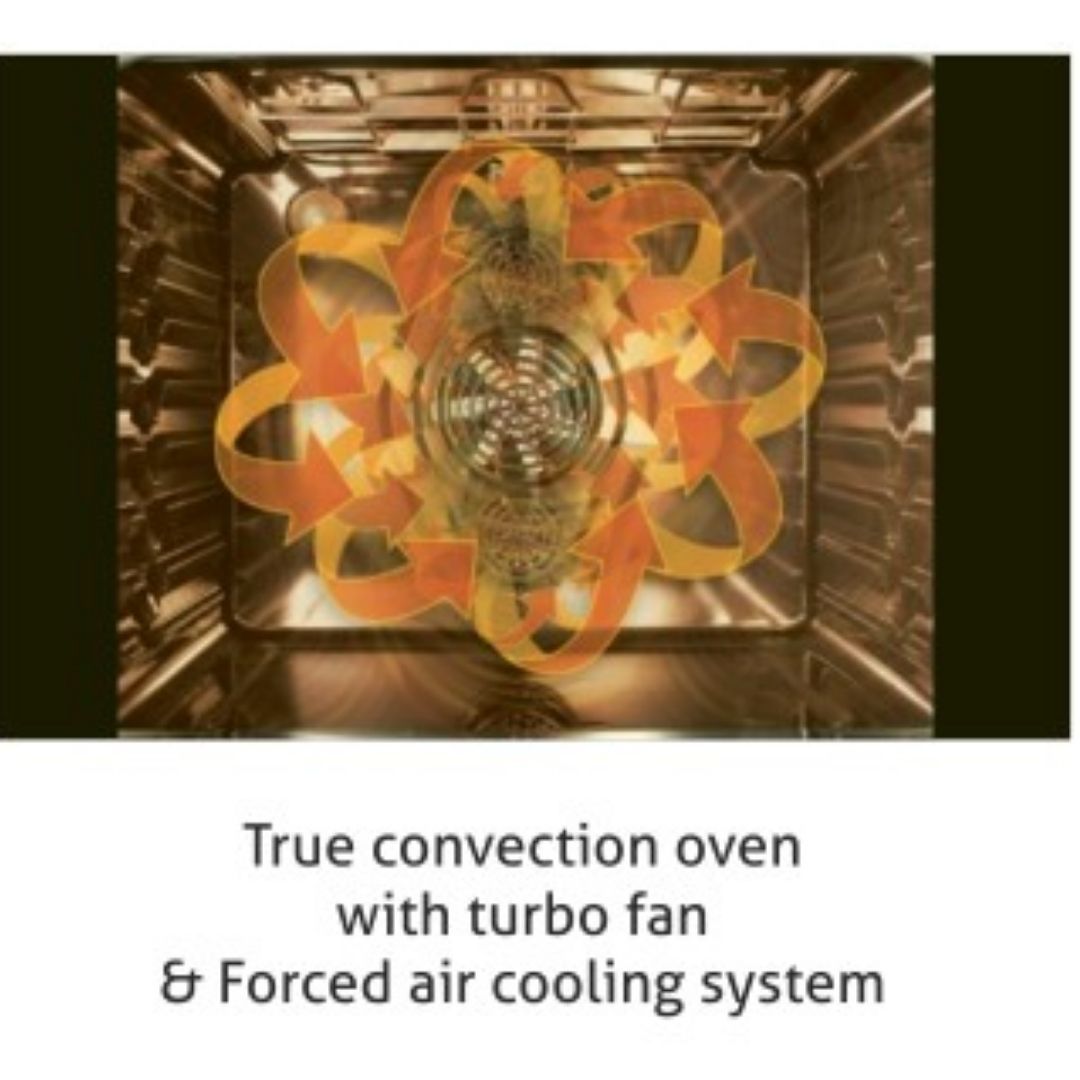 Glen Built In Oven BO 661 TOUCH MR TURBO