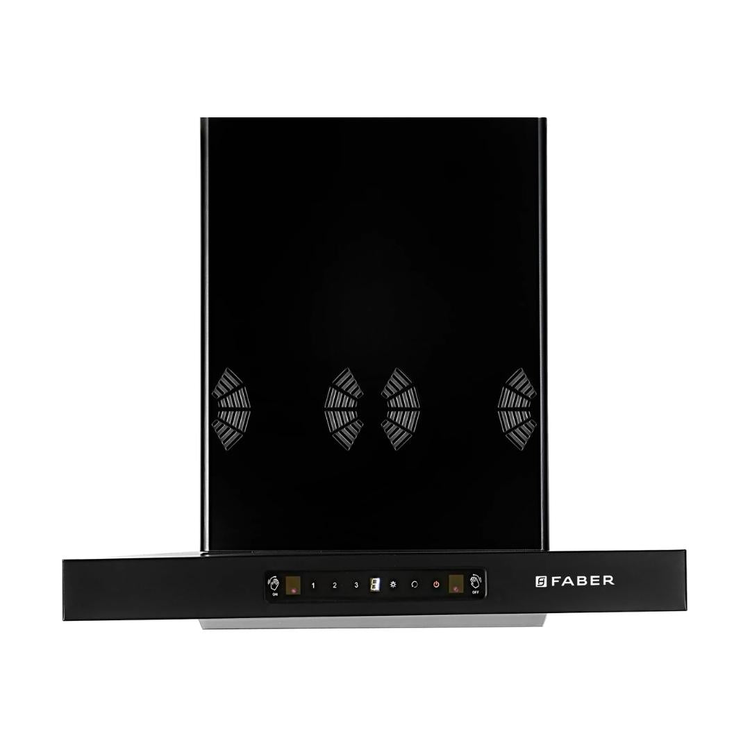 Faber 60 cm Wall Mounted Chimney BONITO 3D IND HC SC FL BK 60