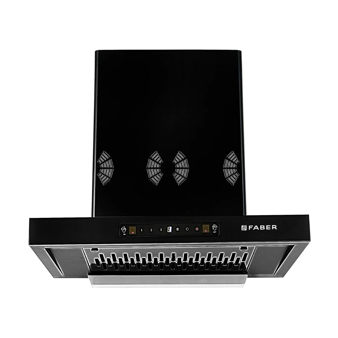 Faber 60 cm Wall Mounted Chimney BONITO 3D IND HC SC FL BK 60