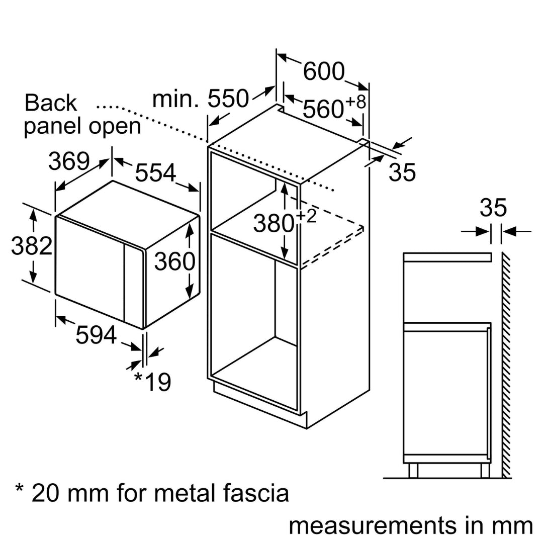Bosch Built In Oven HBF011BR1I + Bosch Built-In Microwave Series 4 BEL553MS0I + Bosch 90 cm Wall Mounted Chimney DWB98IJ60I + Bosch 90 cm 4 Burner Hob True Brass 2D PNF9B6F20I