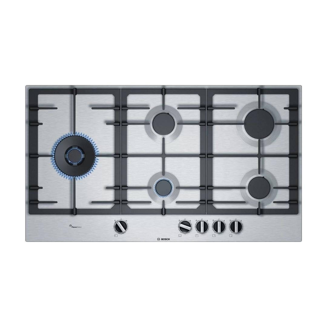 Bosch 90 cm 5 Burner Hob Serie 6 Flame Select PCS9A5C90I