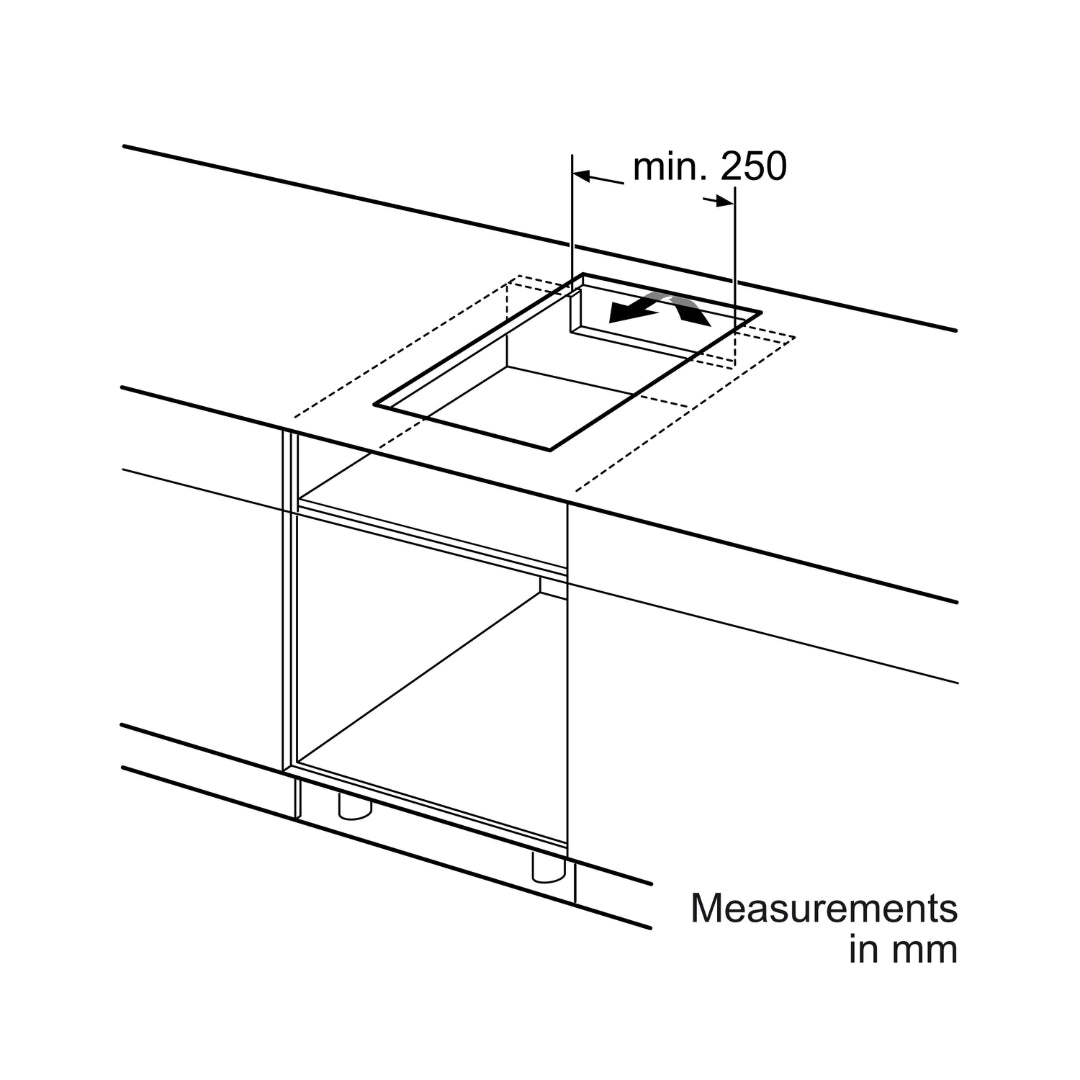 Bosch 2 Zones Induction Hob PIB375FB5I