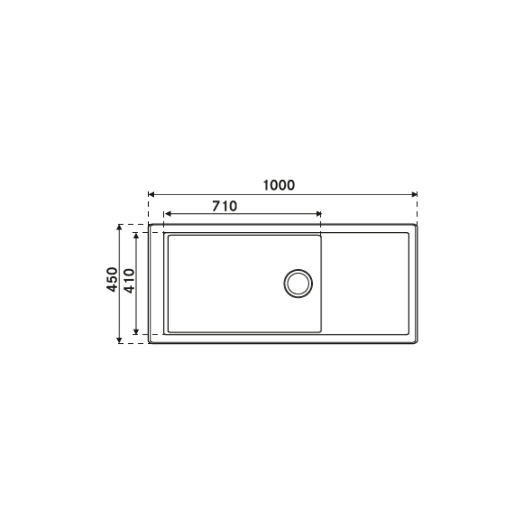 Franke Stainless Steel Sink Box Series BOX BXX 211 111 100 ( 40 x 18 inches ) - Satin
