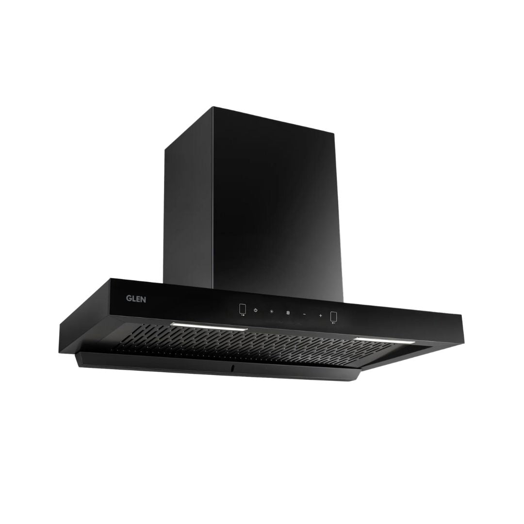 Glen 90 cm Wall Mounted Chimney Filterless Series CH 6052 BL MS AC 90