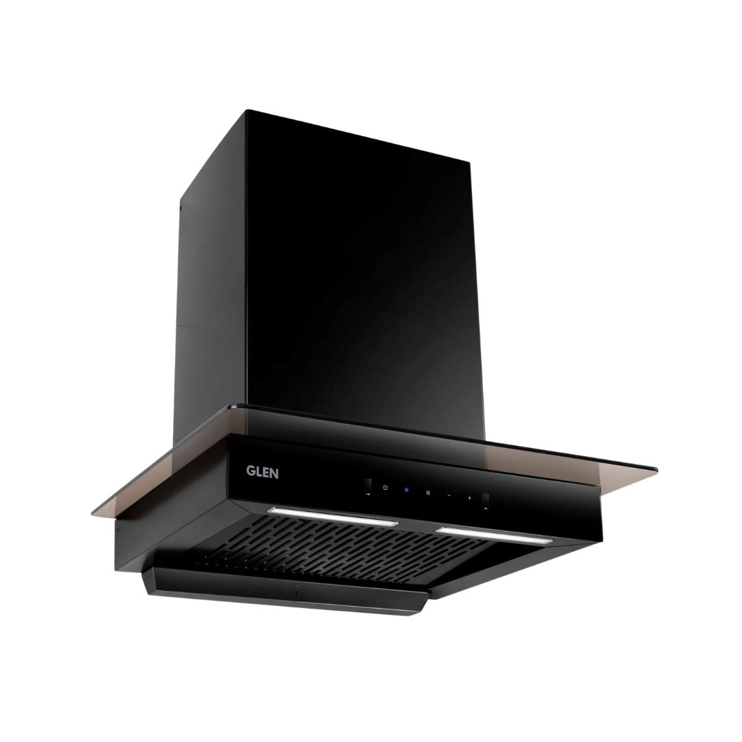 Glen 60 cm Wall Mounted Chimney Filterless Series CH 6062 BL MS AC 60