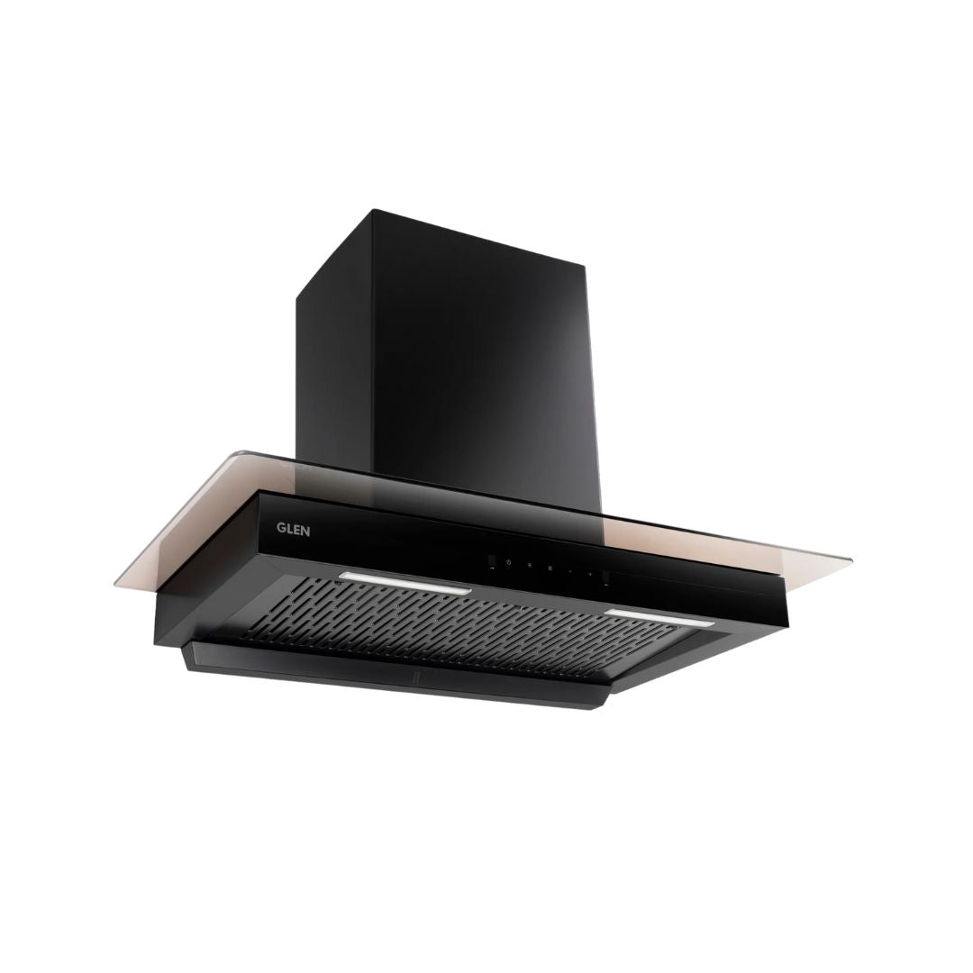 Glen 90 cm Wall Mounted Chimney Filterless Series CH 6062 BL MS AC 90