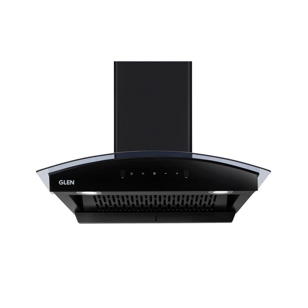 Glen 90 cm Wall Mounted Chimney Filterless Series CH 6068 BL MS AC 90