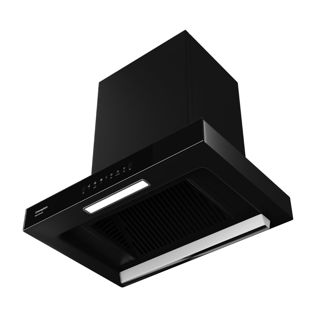 Crompton 60 cm Wall Mounted Chimney SensoSmart CHD-SSB60BFE-MBL