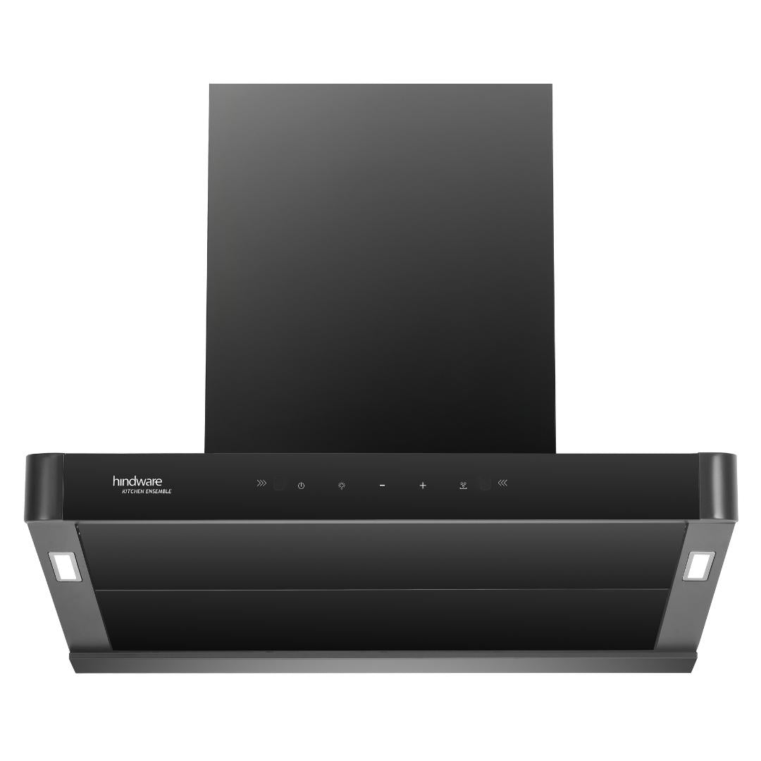 Hindware 75 cm Wall Mounted Chimney Auto Clean Hoods Series DELECIA 75