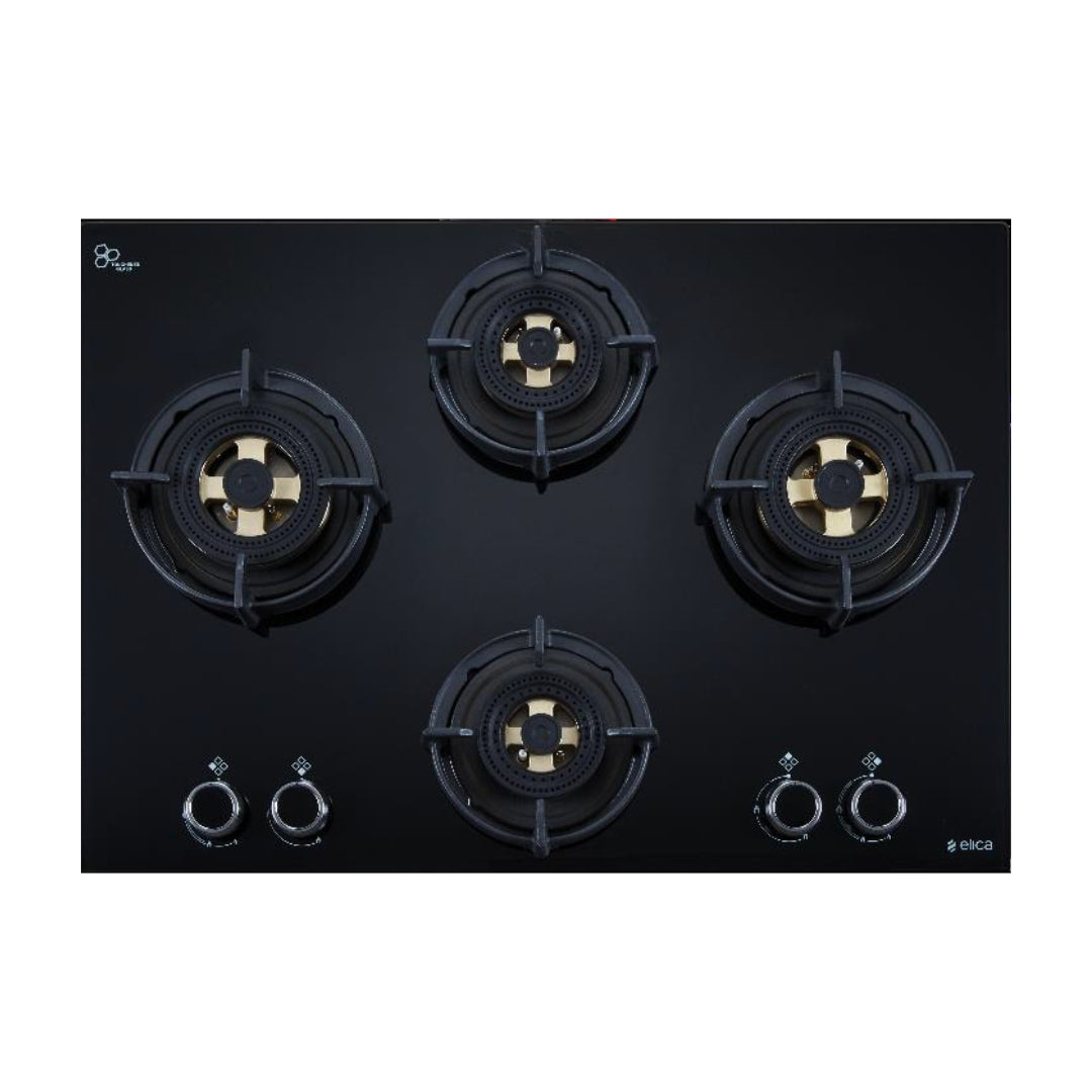 Elica 70 cm 4 Burner Hob Direct Flame Series DFS FB MFC 4B 70