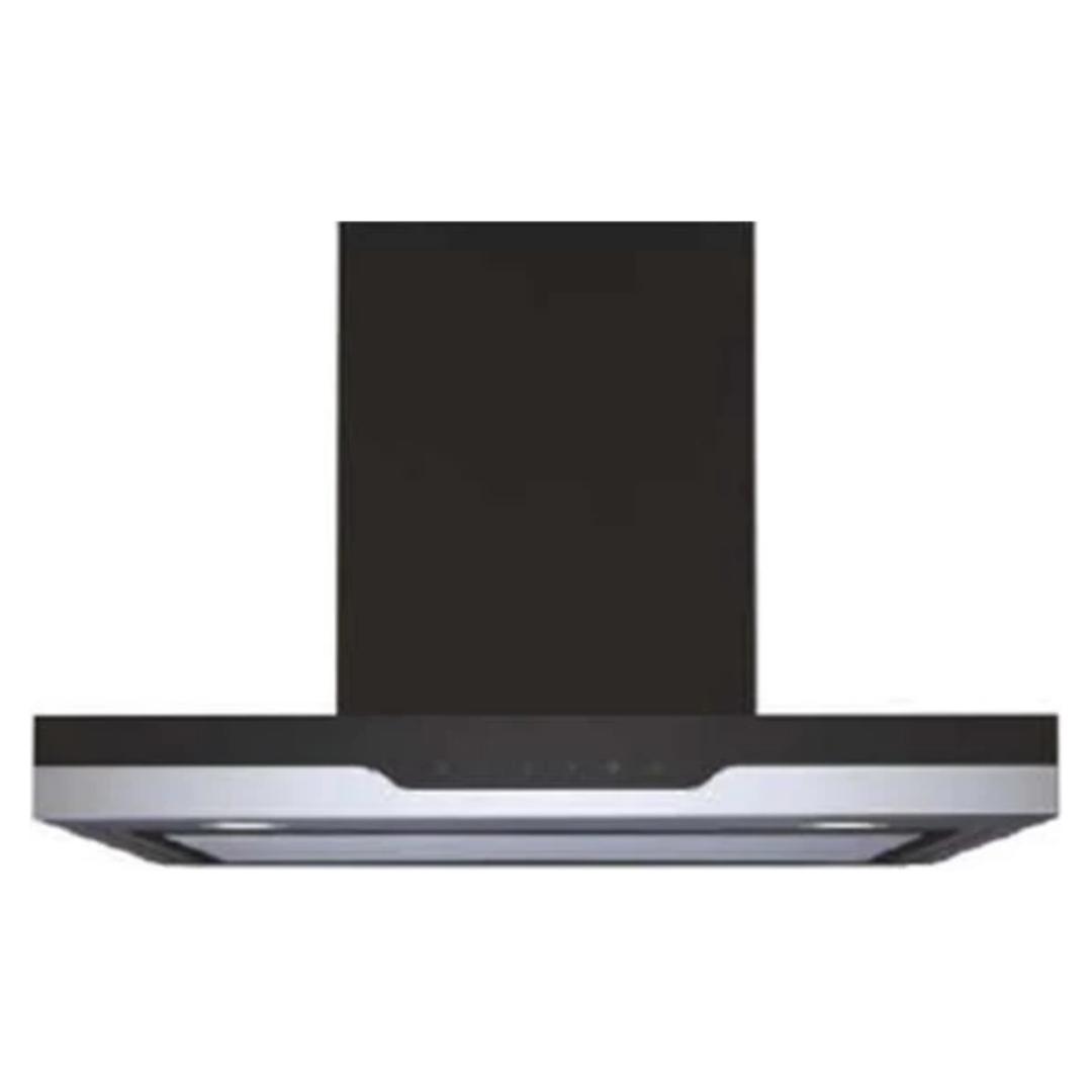 Elica 60 cm Wall Mounted Chimney EDS Deep Silence Series METEORITE EDS HE LTW 60 NERO T4V LED