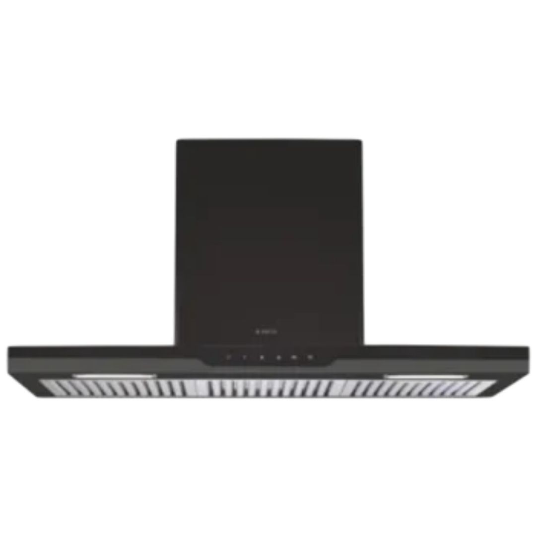 Elica 90 cm Wall Mounted Chimney Decorative Series METEORITE ETB PLUS LTW 90 NERO T4V LED