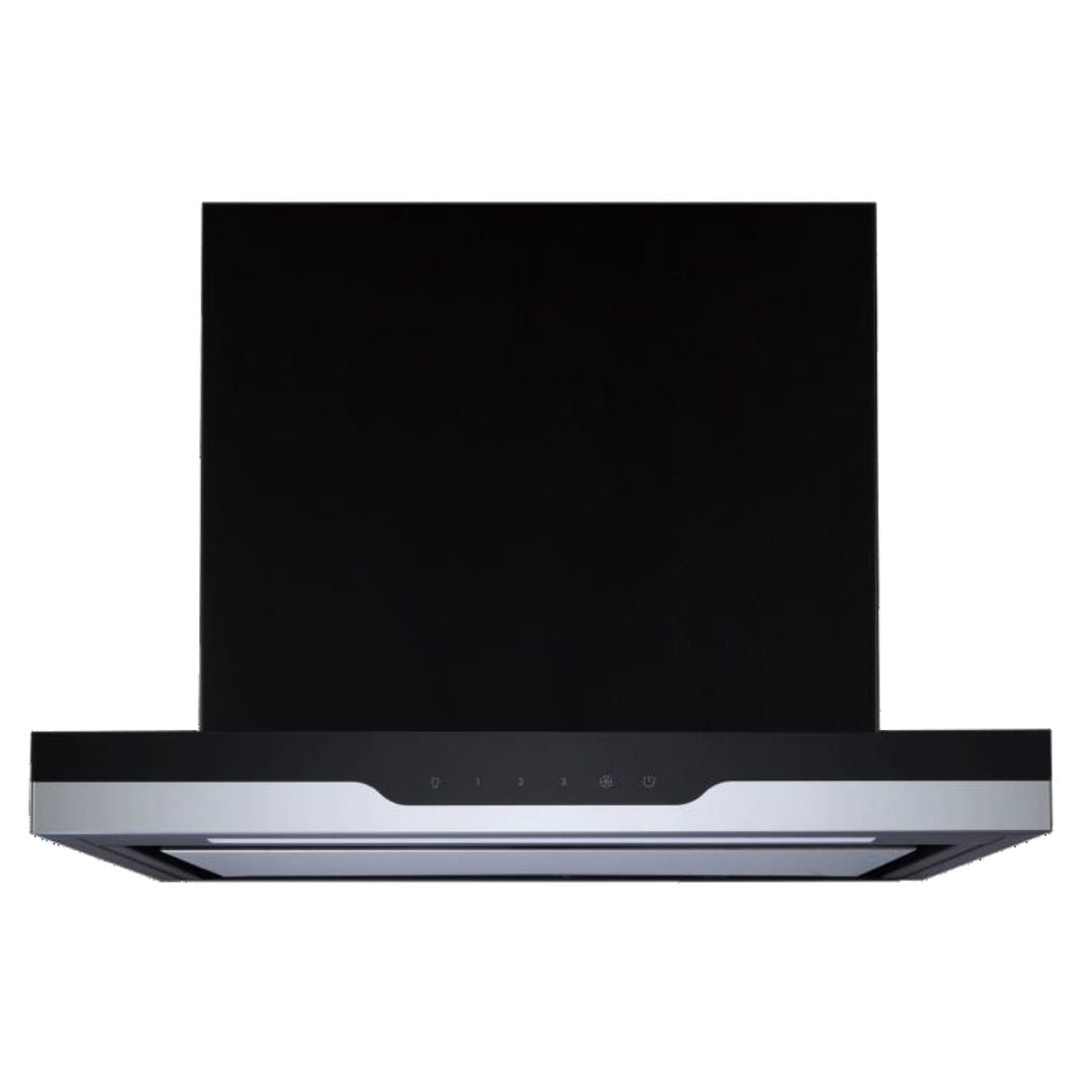 Elica 90 cm Under Cabinet Wall Mounted Chimney Under Cabinet Chimney METEORITE UC35 EDS PLUS HE LTW 90 NERO T4V LED S