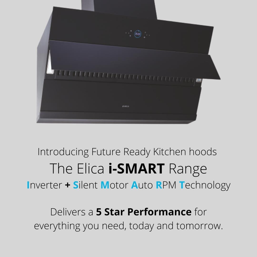 Elica 75 cm Wall Mounted Chimney Ismart Series ISMART EFL HAC LTW 75