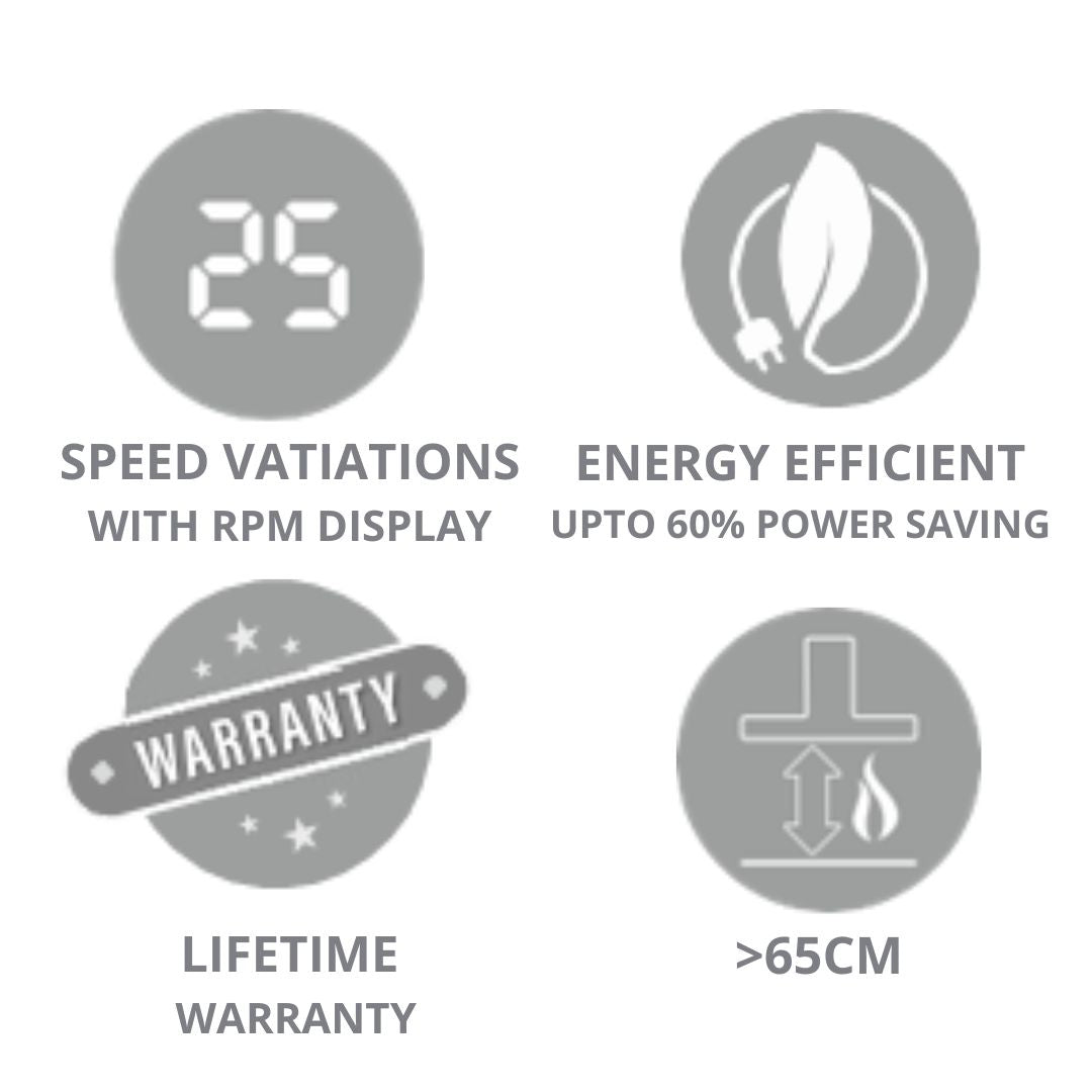 Elica 90 cm Island Chimney Ismart Series ISMART GALAXY BF ISLAND LTW 90 NERO