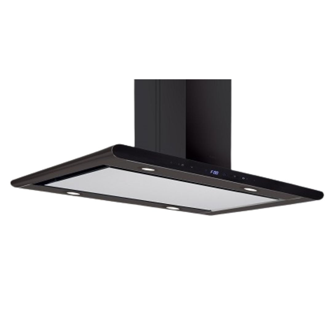 Elica 90 cm Island Chimney Ismart Series ISMART GALAXY EDS ISLAND LTW 90 NERO