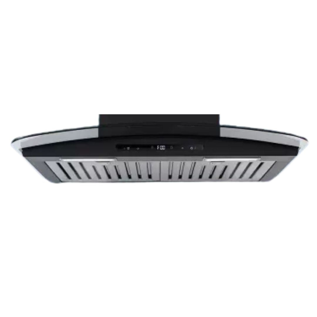 Elica 60 cm Wall Mounted Chimney Ismart Series ISMART GLACE TRIM BF LTW 60 NERO