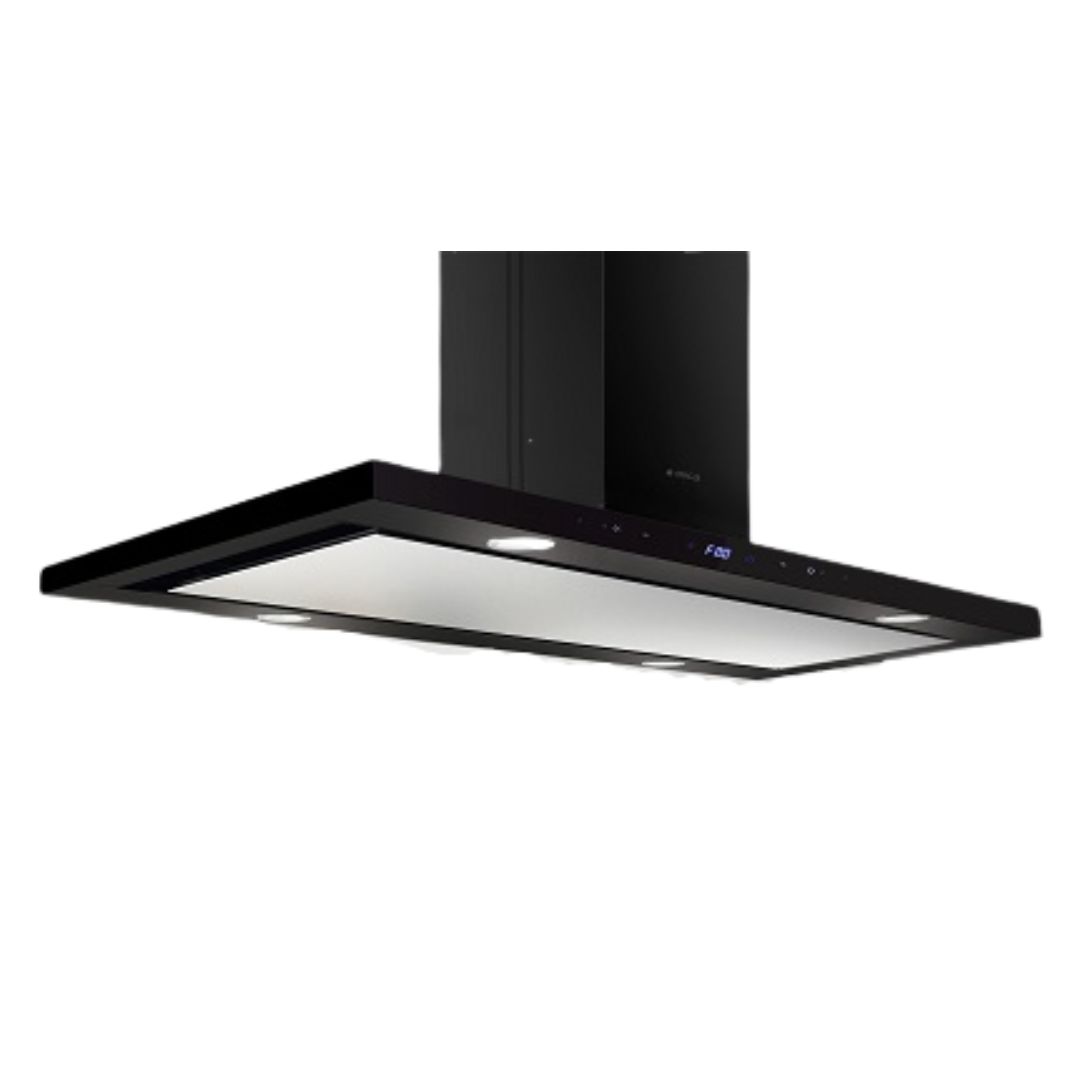Elica 90 cm Island Chimney Ismart Series ISMART SPOT H4 EDS ISLAND LTW 90 NERO
