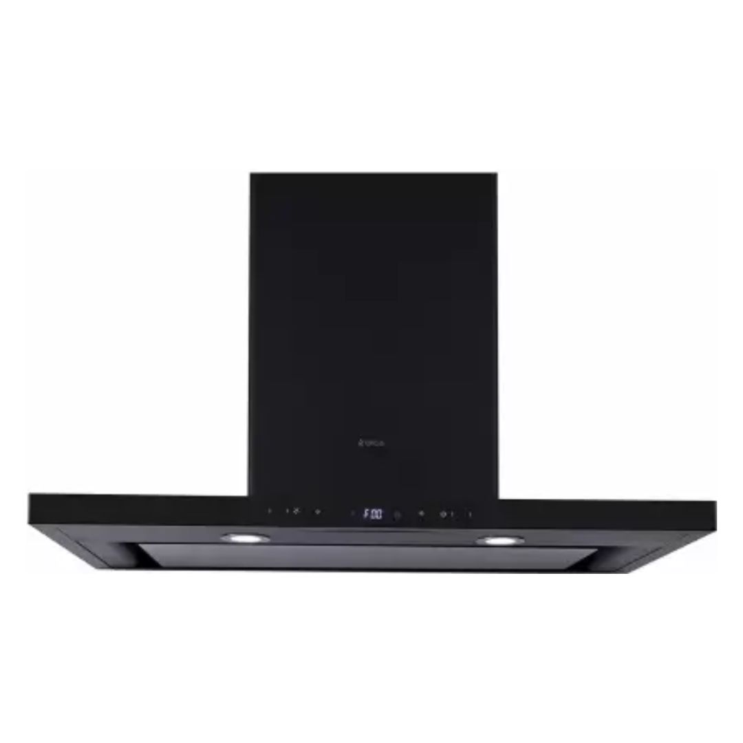 Elica 90 cm Wall Mounted Chimney Ismart Series ISMART SPOT H4 EDS LTW 90 NERO