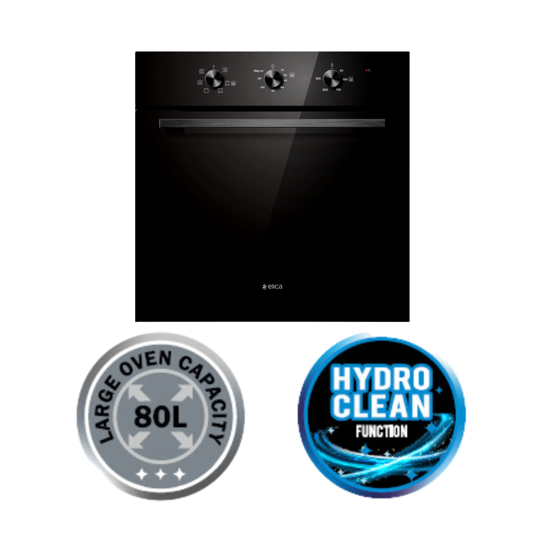Elica Built In Oven EPBI 880 MMF + Elica Built-In Microwave EPBI MWO G28 TOUCH