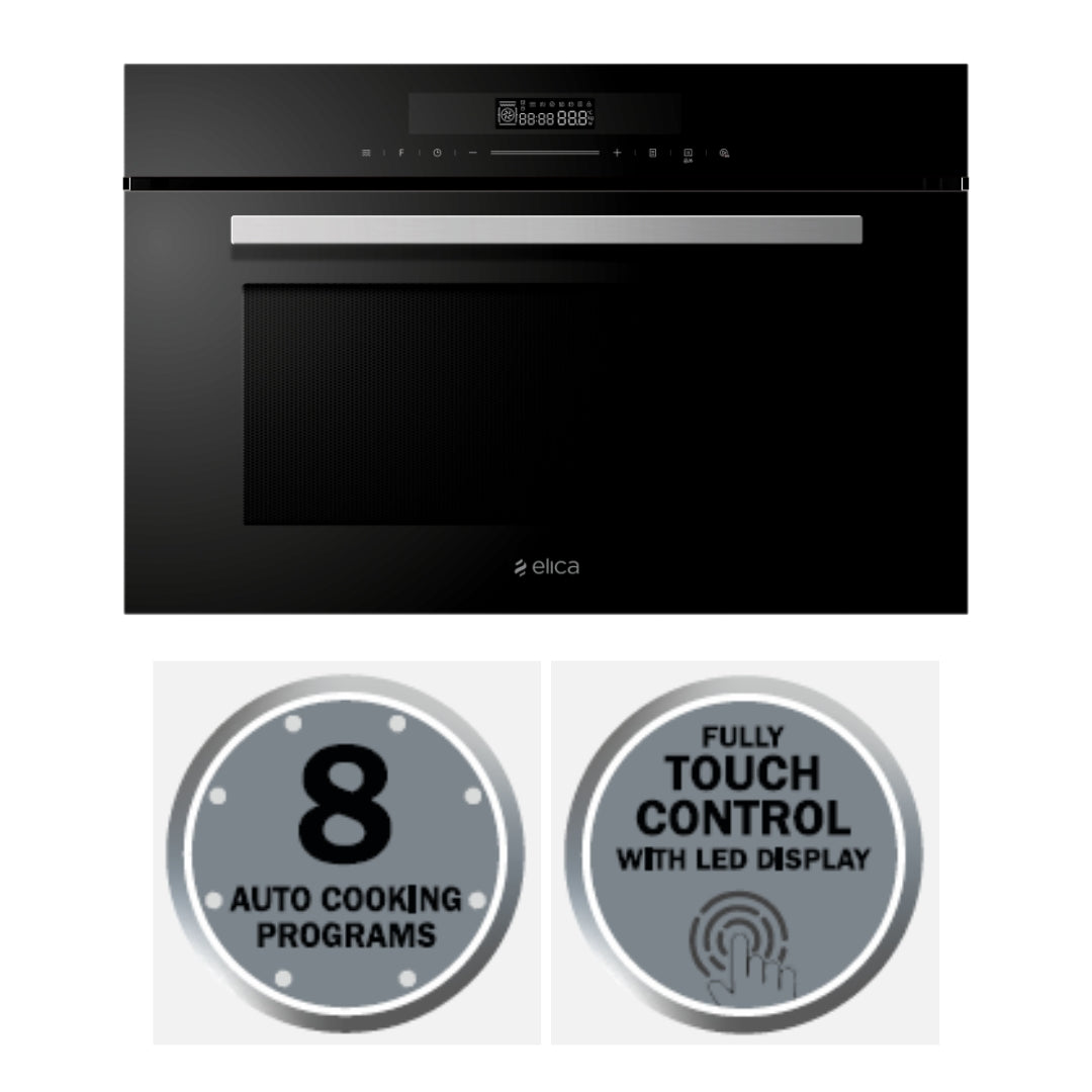 Elica Built In Oven EPBI 1167 MTC BK + Elica Built-In Microwave EPBI MWO 360 DD