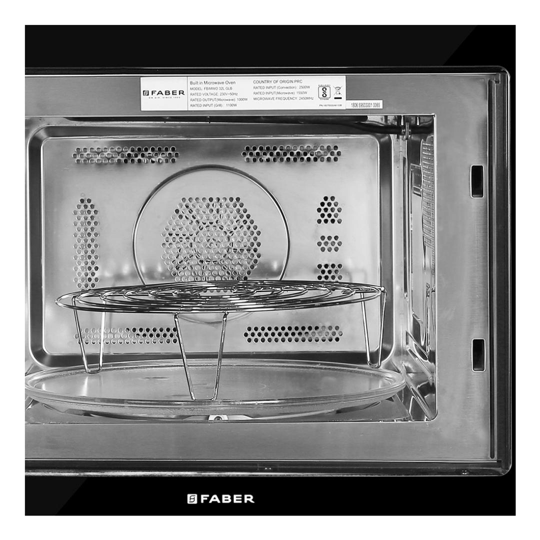 Faber Built-In Convection Microwave FBI MWO 32L CGS BK