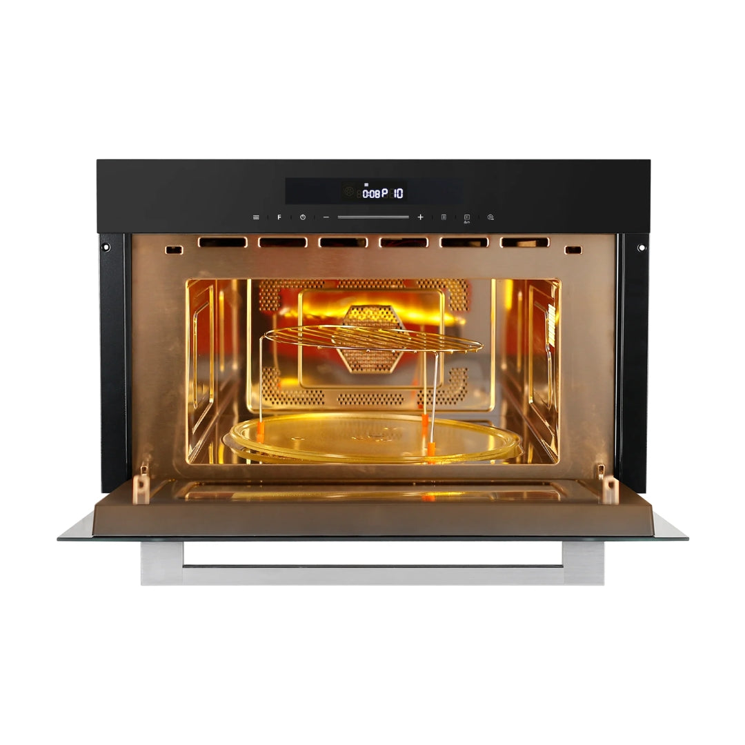 Faber Built In Oven With Air Fryer FBIO 83L 18F TFT BK N + Faber Built-In Convection Microwave FBI MWO 34 CGS BK