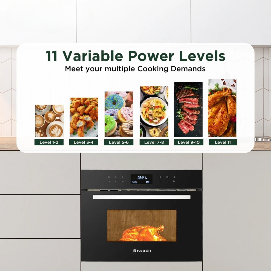 Faber Built-In Combo Oven FBI MWO 44L CGS TC