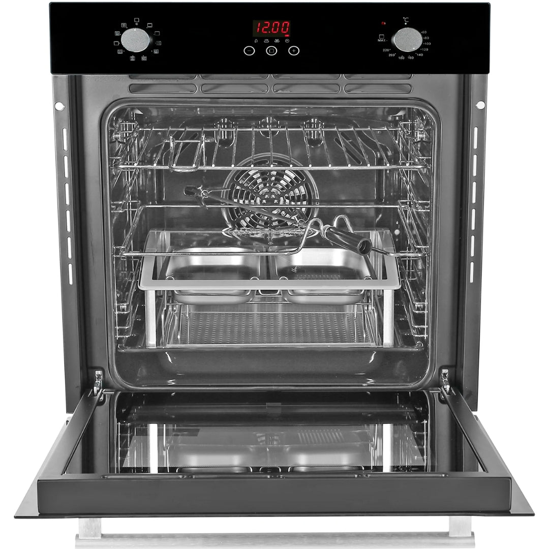 Kaff Built In Oven OV 81TC BL + Kaff Built-In Microwave KMW HN 6 BLK