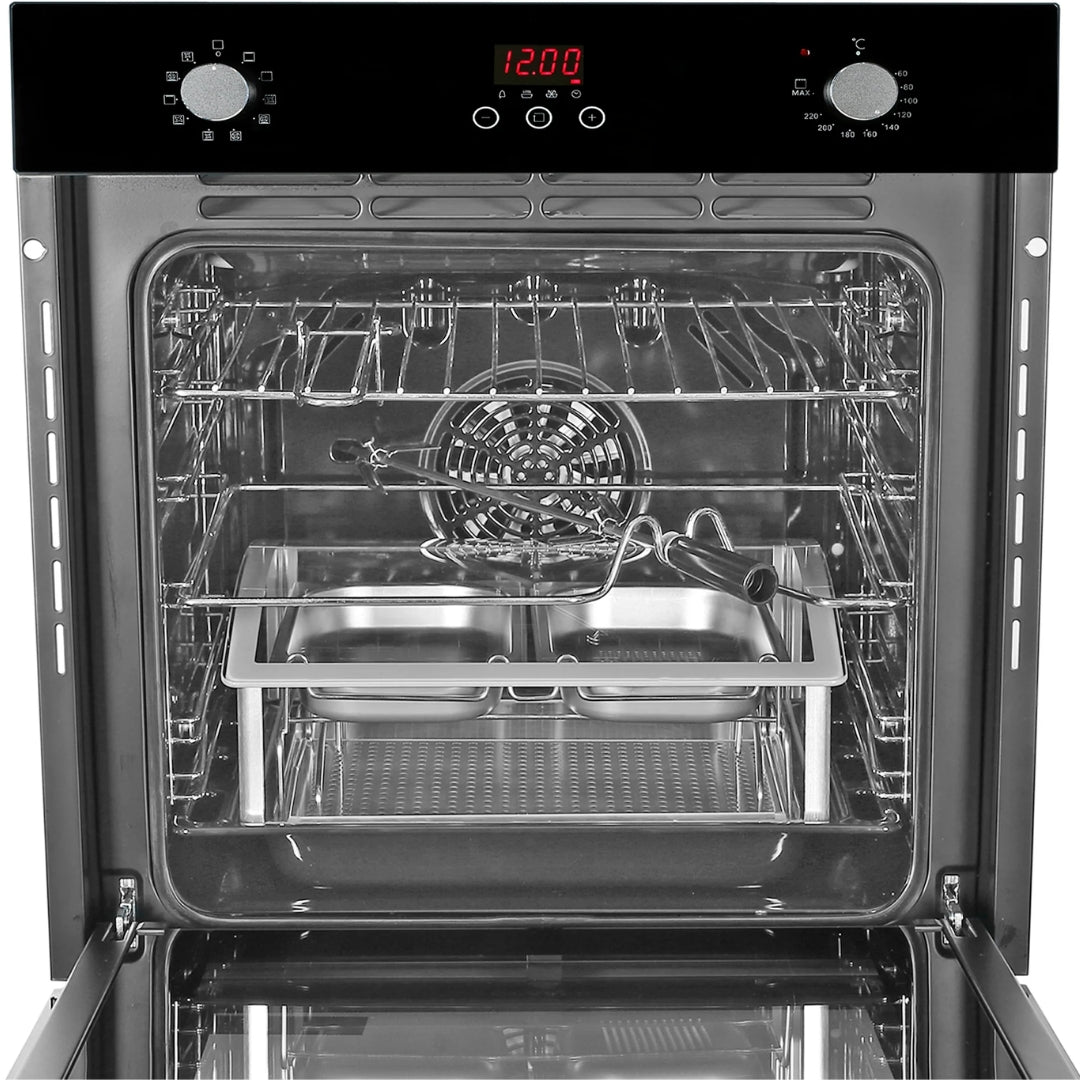 Kaff Built In Oven OV 81TC BL + Kaff Built-In Microwave KMW HN 6 BLK