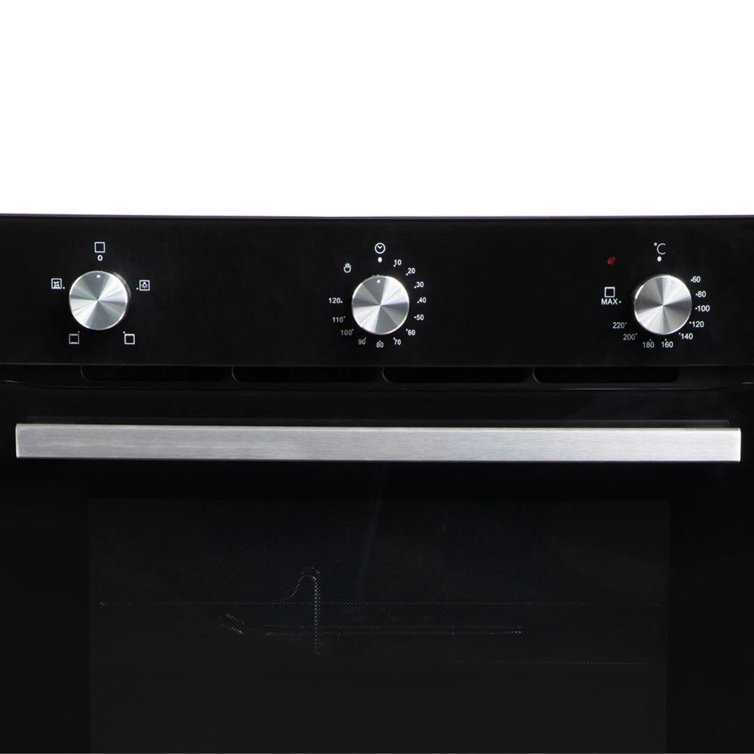 Faber Built In Oven FBIO 80L 4F BK + Faber Built-In Microwave FBI MWO 20 SG BK