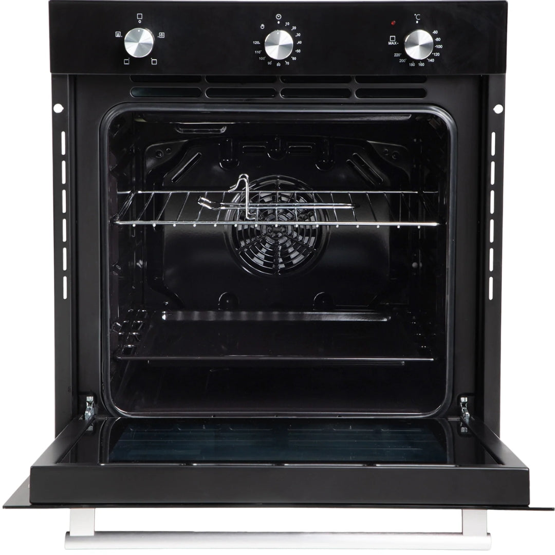 Faber Built In Oven FBIO 80L 4F BK + Faber Built-In Microwave FBI MWO 20 SG BK