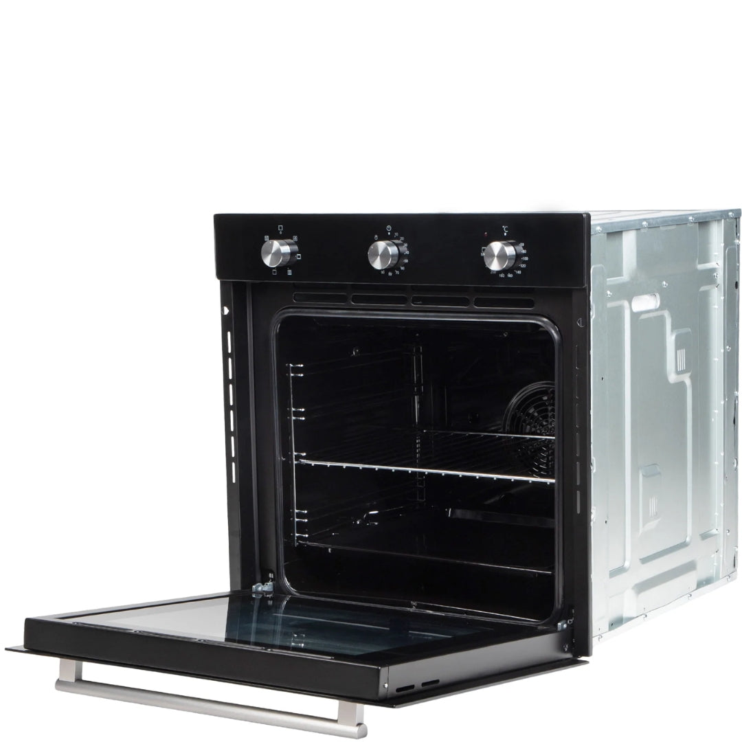 Faber Built In Oven FBIO 80L 6F BK + Faber Built-In Microwave FBI MWO 25 SG