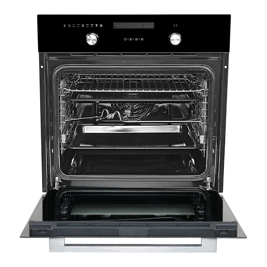 Faber Built In Oven FBIO 82L 10F BK WITH ART + Faber Built-In Microwave FBI MWO 25 SG