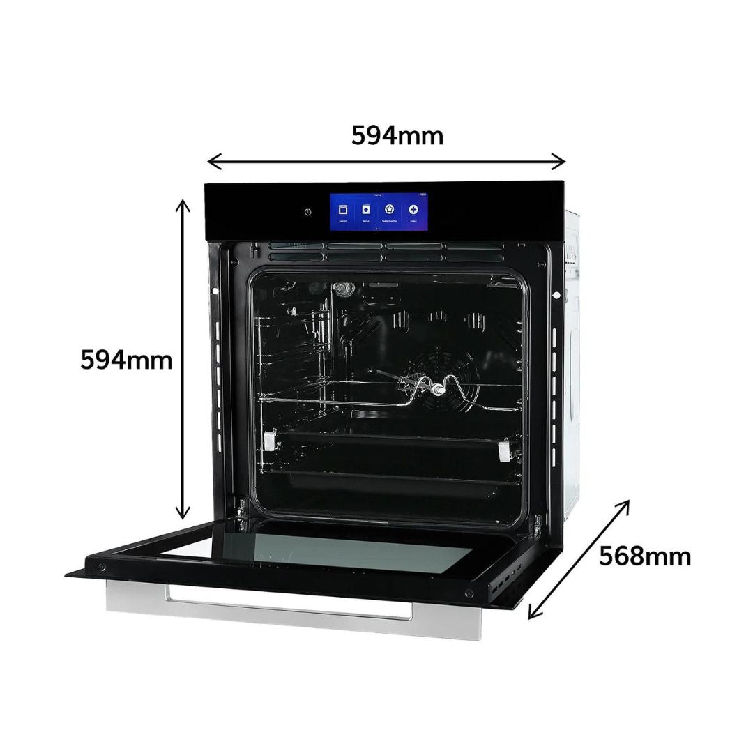 Faber Built In Oven With Air Fryer FBIO 83L 18F TFT BK N + Faber Built-In Convection Microwave FBI MWO 34 CGS BK