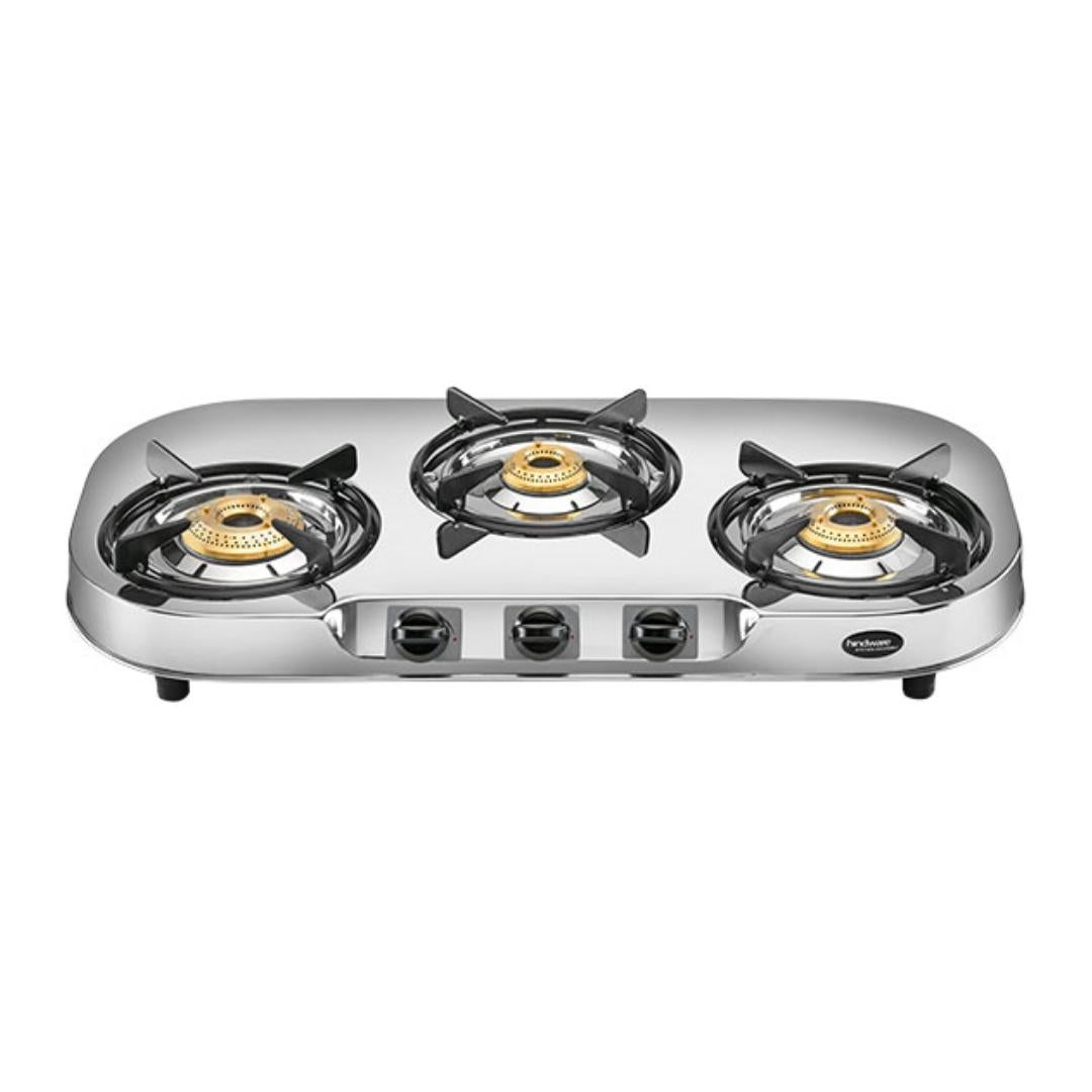 Hindware 73 cm 3 Burner Cooktop Festo Series FESTO 3B