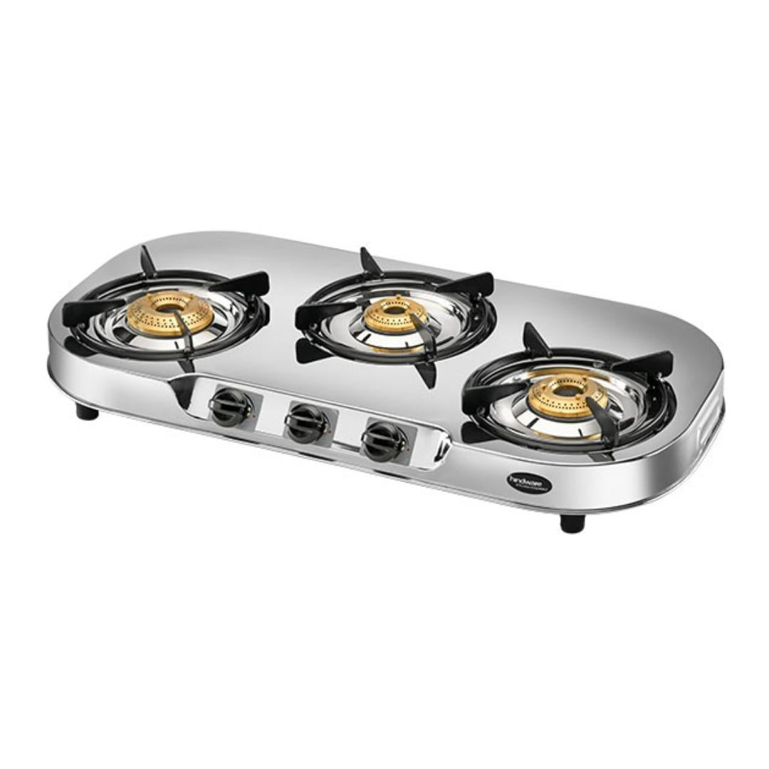 Hindware 73 cm 3 Burner Cooktop Festo Series FESTO 3B