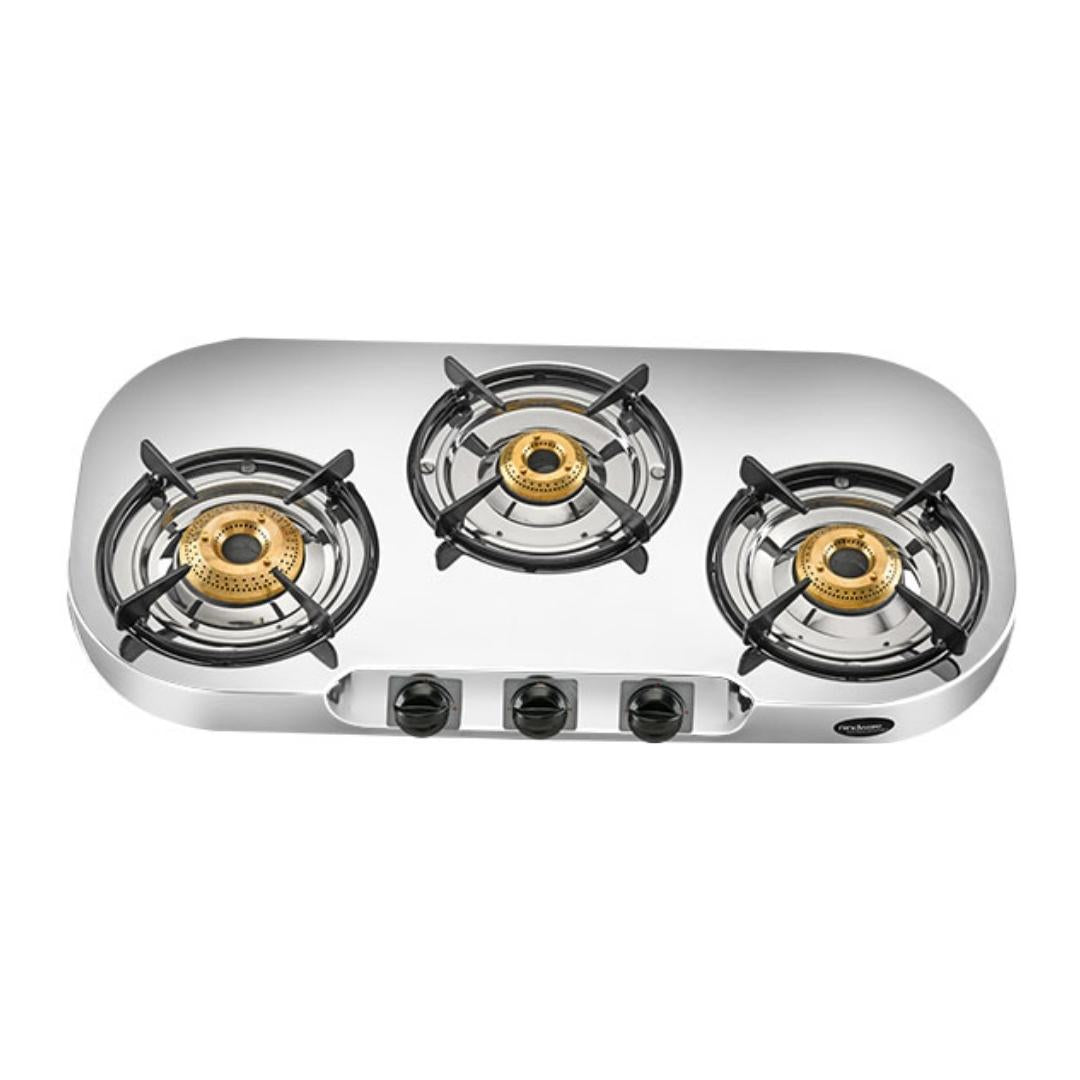 Hindware 73 cm 3 Burner Cooktop Festo Series FESTO 3B