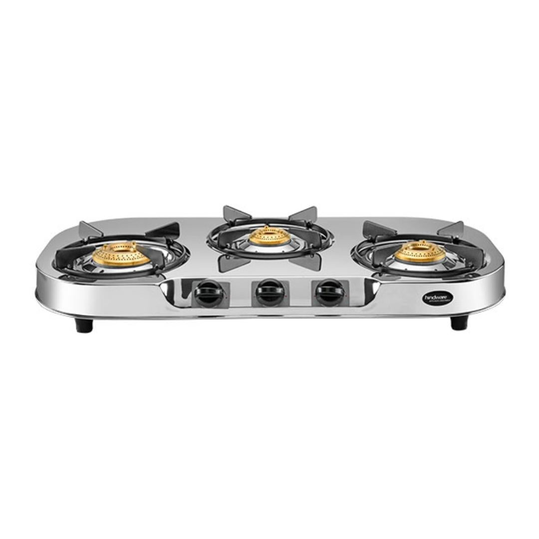 Hindware 73 cm 3 Burner Cooktop Festo Series FESTO 3B