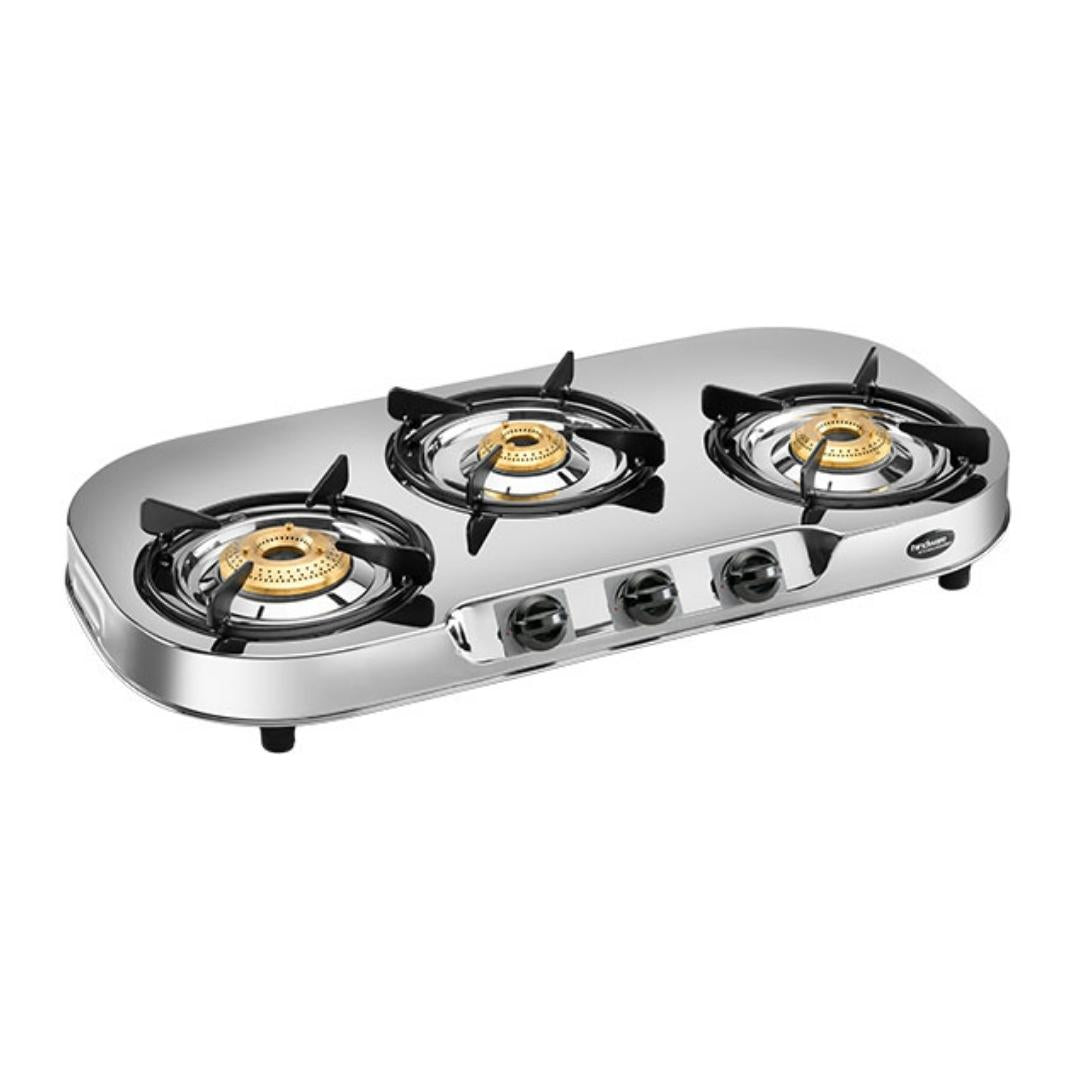 Hindware 73 cm 3 Burner Cooktop Festo Series FESTO 3B