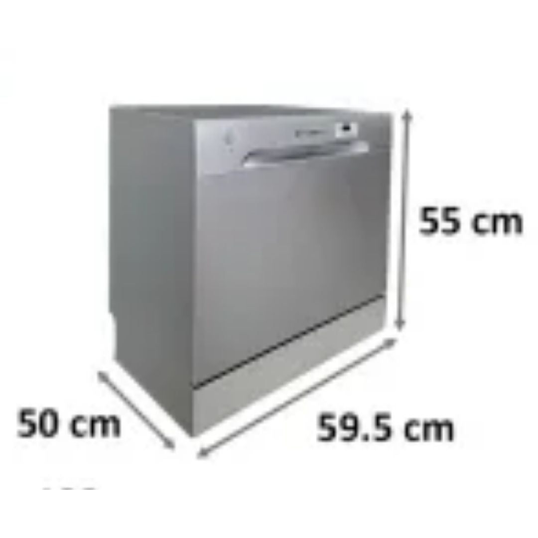 Faber Free Standing Dishwasher FFSD 6PR 8S ACE INOX with 8 Place Settings